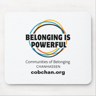 CoBC Mousepad - Belonging is krachtig Muismat