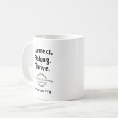 CoBC Mug - Connectez-vous à l'avenir (Devant gauche)