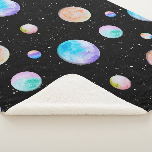 Cobertor Linha Galáxia de Tinta Sherpa Deken (3/4)