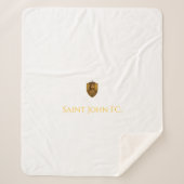 Cobertor Saint John FC. Sherpa Deken (Voorkant)