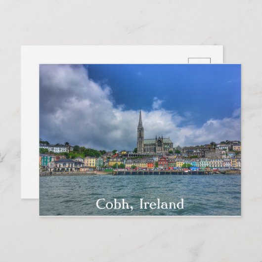 Cobh, comté d'Irlande, carte postale 4 (Devant / Derrière)