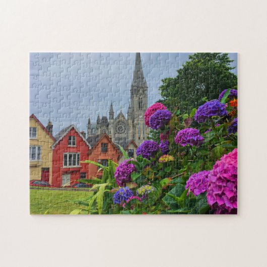Cobh Ireland Flower Cathedral Puzzle Legpuzzel (Horizontaal)
