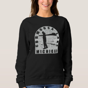 Cobmoosa Lake Ijsvissen Michigan   Trui