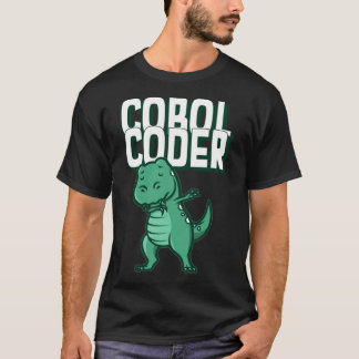 COBOL Coder Dinosaur Programmeur T-Shirt essentiel