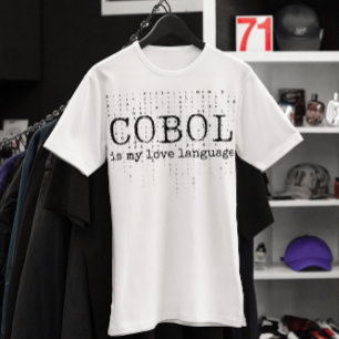 Cobol is mijn liefdestaal.b t-shirt