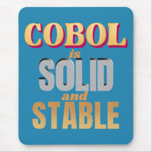 Cobol-programmeertaal is sterk en stabiel muismat