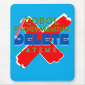 Cobol-programmering Delete Statement Muismat (Voorkant)
