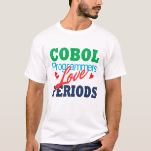 Cobol-programmeurs houden van punten t-shirt