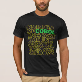 COBOL-taalbesturingssystemen T-shirt