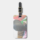 Cobra in Basket Art Print Bagagelabel (Voorkant verticaal)