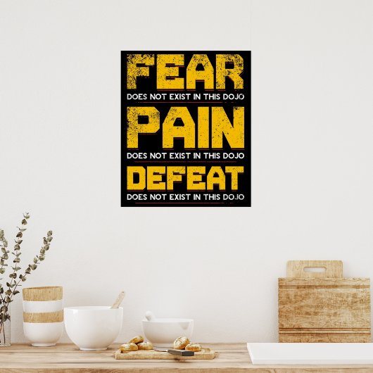 Cobra Kai Poster (Keuken)