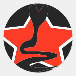 Cobra met Red Star sticker