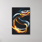 Cobra Slang Canvas Afdruk (Voorkant)