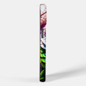Cobra slang met levendige turkoois en blauwe schub Case-Mate iPhone case (Achterkant / Rechts)