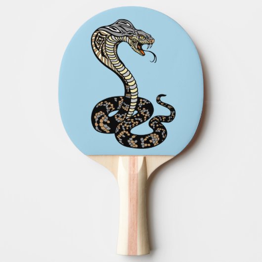 cobra snake ping pong paddle tafeltennisbatje (Voorkant)