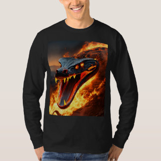 Cobra stijlvol en uniek design T-shirt