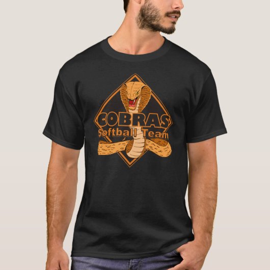 Cobras Softball Team Logo Shirt (Voorkant)