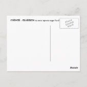 Cobweb + Crabfren Briefkaart (Achterkant)