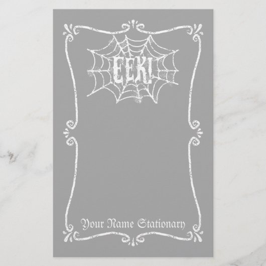 Cobweb EEK Briefpapier (Voorkant)