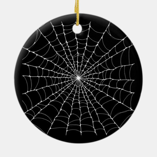Cobweb Gotische Spinnenweb Keramisch Ornament (Achterkant)