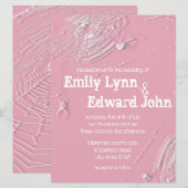 Cobwebs and White Spiders Wedding Invitation Kaart (Voorkant / Achterkant)