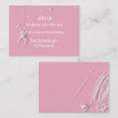 Cobwebs et cartes de réception des araignées blanc (Devant / Derrière)