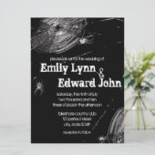 Cobwebs et Faire-part de mariage d'araignées blanc (Debout devant)