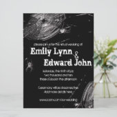 Cobwebs & White Spiders Virtual Wedding Kaart (Staand voorkant)