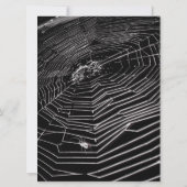 Cobwebs & White Spiders Virtual Wedding Kaart (Achterkant)