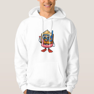 CobyBiscuit – Flamingo Snorkel Editie Hoodie