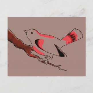 Coca Birdy briefkaart