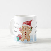 Coca chaud, Chaussettes chaudes Mug - Mug de Noël  (Devant gauche)