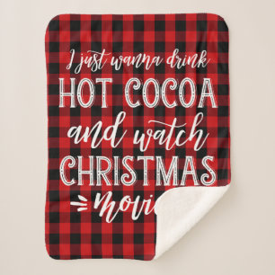 Coca chaud et films de Noël   Red Plaid