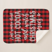 Coca chaud et films de Noël | Red Plaid (Devant (Horizontal))