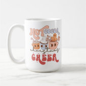 Coca chaud Noël Cheer Boire du café Mug (Gauche)
