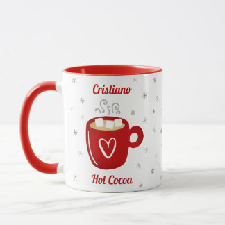 Coca chaud Nom de Noël Mug