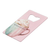 Coca de Noël Or Blush Mint rose Chaleureux Voeux (Devant Angle)