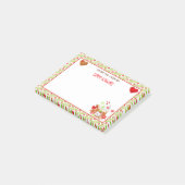 Coca et biscuits de Noël Green Post-it (Incliné)