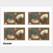 Coca Shell Rechthoekige Sticker (Vel)