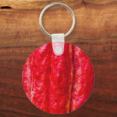 cocaovrucht rood sleutelhanger (Voorkant)