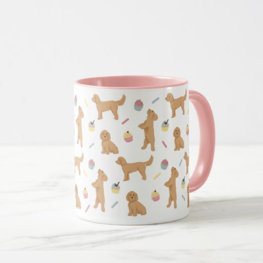 Cocapos et Cupcakes Mug (Devant droit)