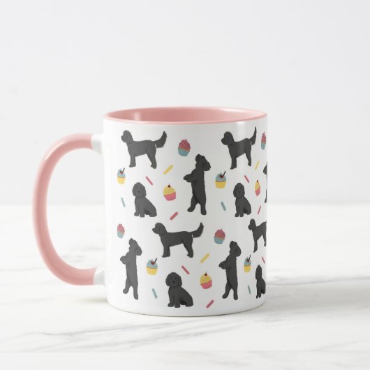 Cocapos noirs et cakes Mug (Gauche)