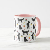 Cocapos noirs et cakes Mug (Devant droit)