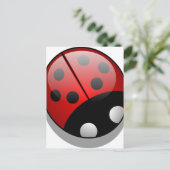 Coccinelle Briefkaart (Staand voorkant)