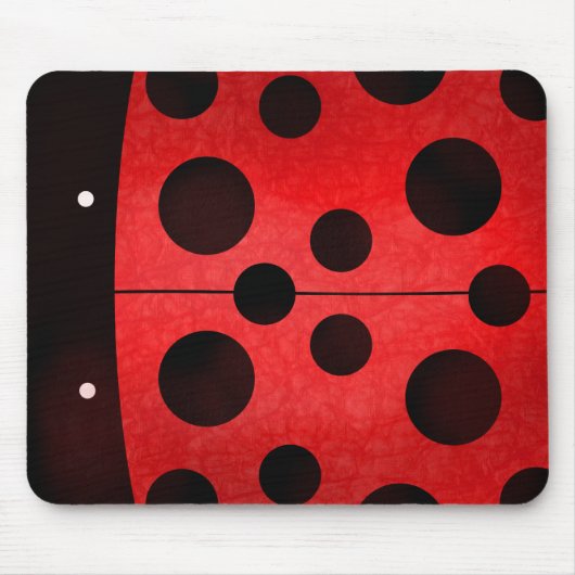 Coccinelle de Ladybird - tapis de souris (Devant)