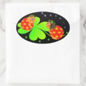 coccinelle et autocollants (Sac)