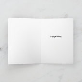 coccinelle et fleurs - carte d'anniversaire (Intérieur)