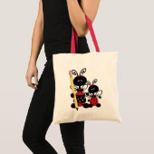 Coccinelles mignonnes et sac fourre-tout du (Devant (produit))