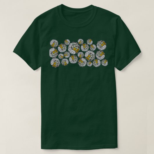 Coccolithophore Print T-shirt (Design voorkant)