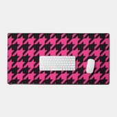Coche de pied de chemise rose noir (Clavier et souris)